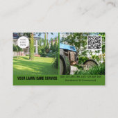 Carte de visite de la garde légale avec photo doub (Devant)