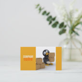 Carte de visite de la livraison (Debout devant)