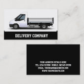 Carte de visite de la livraison (Devant / Derrière)