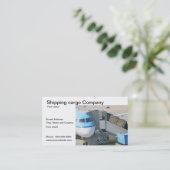 Carte de visite de la livraison de cargaison (Debout devant)