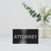 Carte de visite de la loi tendance Maigre simple p (Debout devant)