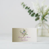 Carte de visite de la lueur de libellule (Debout devant)