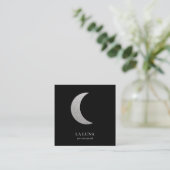 Carte de visite de la lune (Debout devant)