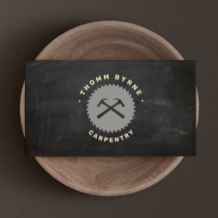 Carte de visite de la menuiserie et de la menuiser