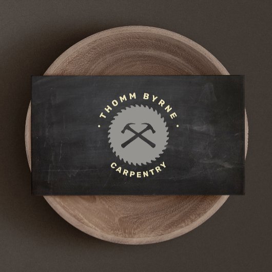 Carte de visite de la menuiserie et de la menuiser