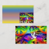 Carte de visite de la paix (Devant / Derrière)