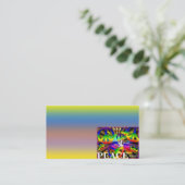 Carte de visite de la paix (Debout devant)