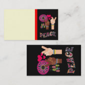 Carte de visite de la paix (Devant / Derrière)