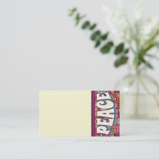 Carte de visite de la paix (Debout devant)