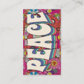 Carte de visite de la paix (Dos)