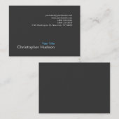 Carte de visite de la photographie Chubby Blue Gre (Devant / Derrière)