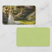 Carte De Visite De la princesse à la reine Signet (Devant / Derrière)