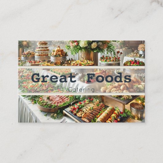 Carte de visite de la restauration (Devant)