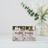 Carte de visite de la restauration (Debout devant)