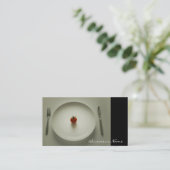 Carte de visite de la restauration (Debout devant)