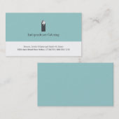 Carte de visite de la restauration (Devant / Derrière)