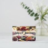 Carte de visite de la restauration (Debout devant)