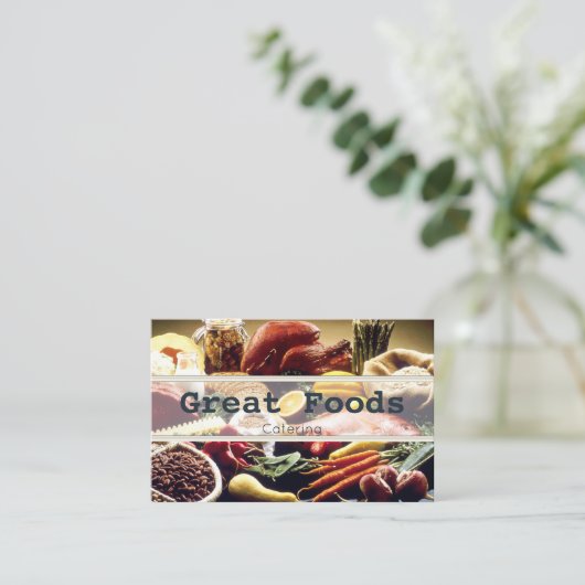 Carte de visite de la restauration (Debout devant)