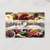 Carte de visite de la restauration (Devant)