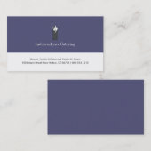 Carte de visite de la restauration (Devant / Derrière)