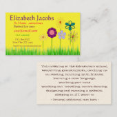 Carte de visite de la retraite de la baby boomer (Devant / Derrière)