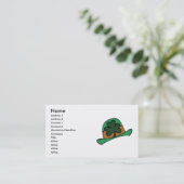 Carte de visite de la Saint-Patrick (Debout devant)