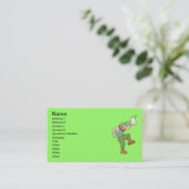 Carte de visite de la Saint-Patrick (Debout devant)