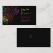 Carte de visite de la Science (Devant / Derrière)