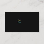 Carte de visite de la Science (Dos)