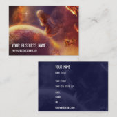 Carte de visite de la science fiction (3.5x2) (Devant / Derrière)