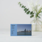 Carte de visite de la skyline de Chicago (Debout devant)