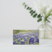 Carte de visite de la société Bluebonnets Texas (Debout devant)