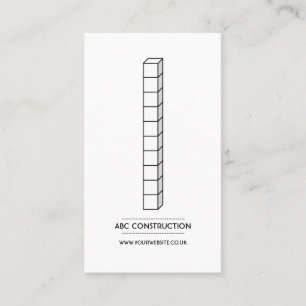 Carte de visite de la société de construction v2