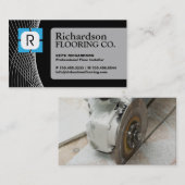 CARTE DE VISITE DE LA SOCIÉTÉ DE FLORICULTURE (Devant / Derrière)