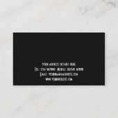 Carte de visite de la société Tire (Dos)