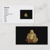 Carte de visite de la statue de Bouddha (Devant / Derrière)