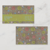 Carte De Visite De la terre (Devant / Derrière)