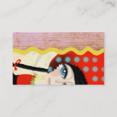 Carte de visite de la texture de poupée 2012 (Dos)