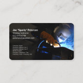 Carte de visite de la torche de soudure (Devant)