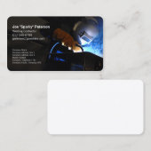 Carte de visite de la torche de soudure (Devant / Derrière)