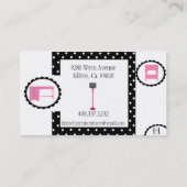 Carte de visite de la transformation du mobilier (Dos)