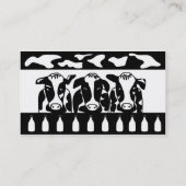 Carte de visite de la vache (Dos)