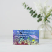 Carte de visite de la vie océanique (Debout devant)