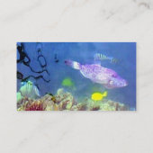 Carte de visite de la vie océanique (Dos)