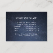 Carte de visite de la voie lactée (Dos)