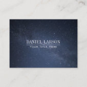 Carte de visite de la voie lactée (Devant)