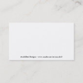 Carte de visite de LadyShopper (Dos)