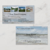 Carte de visite de l'agence de voyage Yellowstone (Devant / Derrière)