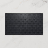 Carte de visite de l'agent d'achat de code QR méta (Dos)