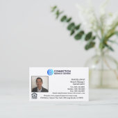 Carte de visite de l'agent de prêt (Debout devant)